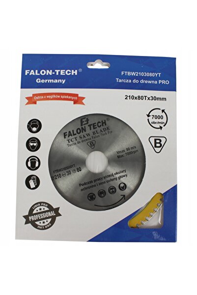 Falon Tech Disc pentru lemn TCT Pro 210x30mm 80T