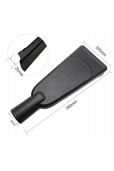 Rosfix DUZĂ LUNGĂ CU FĂRĂTĂ PENTRU CURĂȚARE AUTO, PENTRU ASPIRATOR KARCHER 35...