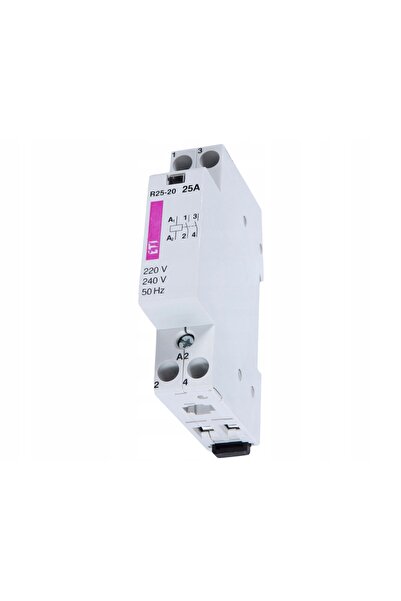 ETI Polam ETI MODULE CONTACTOR R 25-20 230V 2P 25A AC 2NO 002463502