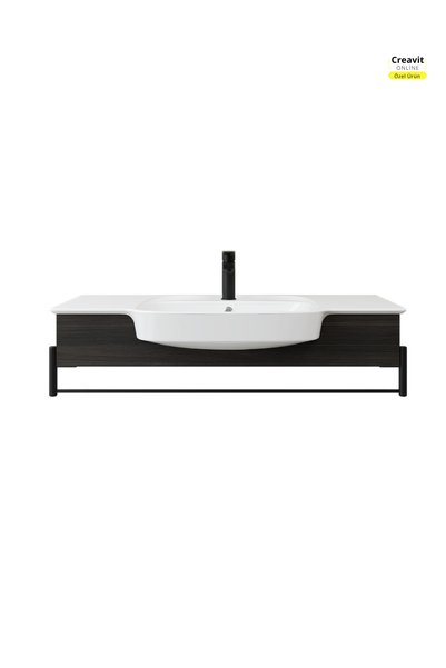 Creavit Kaya Lavabo Dolabı 100 Cm Cabana Beyaz Lavabolu