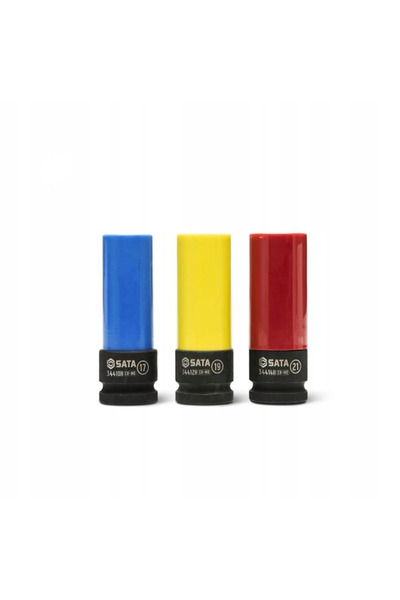 SATA Set de 3 chei tubulare pentru jante din aliaj de 1/2 " 17 19 21 ST09142G