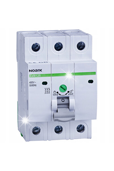NOARK Întrerupător izolator 3P 100A 100878