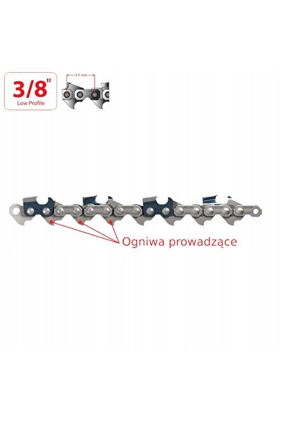 Oregon Lanț de ferăstrău cu lanț 55 VERIGE 1.3MM 3/8 Stihl Dolmar Oleo-Mac