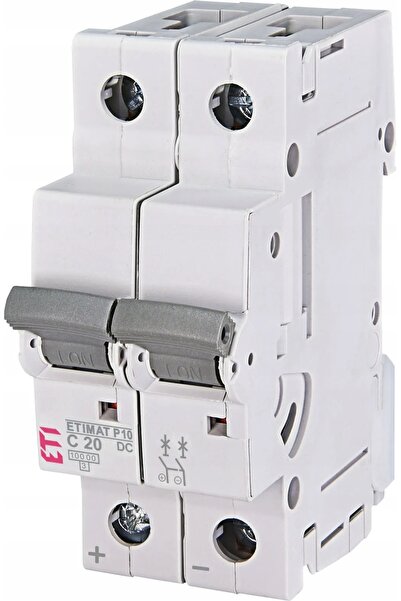 ETI Polam DCMAT P10-DC 2P C20A 262021108 ETI-POLAM disjunctor