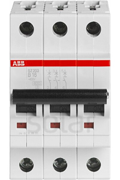 ABB Disjunctor AC 3P B 40A 6kA SZ203-B40