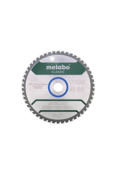 Metabo Pânză de ferăstrău pentru plăci stratificate 235mm 50Z 628681000