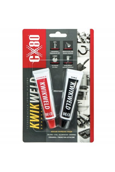 CX80 ADEZIV KWIK WELD SUDURĂ LA RECE 27GX2 CX-80