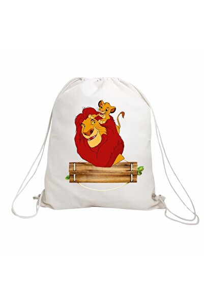 OEM Rucsac pentru copii, Grădiniță, Regele Leu, 43×34 cm, RGR033