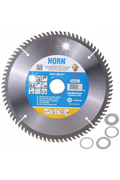 HORN Lamă de ferăstrău circular pentru prelucrarea lemnului 600x30 mm, 40 dinți