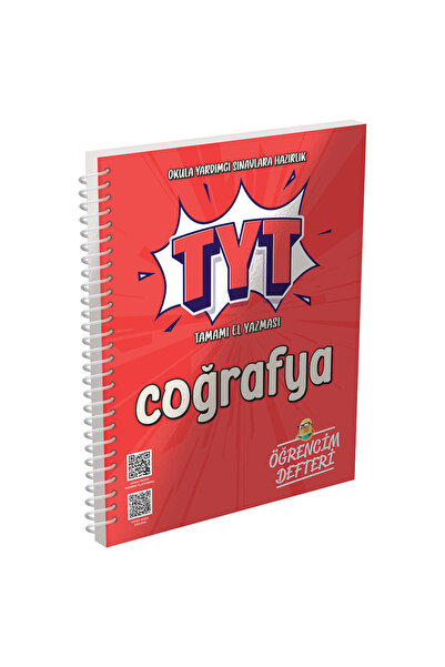 Murat Yayınları TYT Coğrafya Öğrencim Defteri