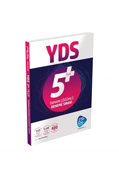 Murat Yayınları YDS 5 Plus Tamamı Çözümlü Deneme Sınavı