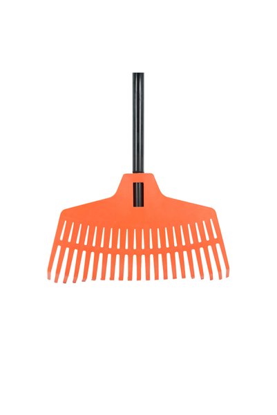 richmann Greblă de grădină, greblă de gazon, 21 dinți, mâner metalic, solidă