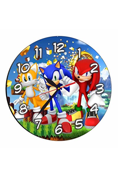 Disney Ceas, Disney, Sonic, Lemn, 40 cm, CSDUV172