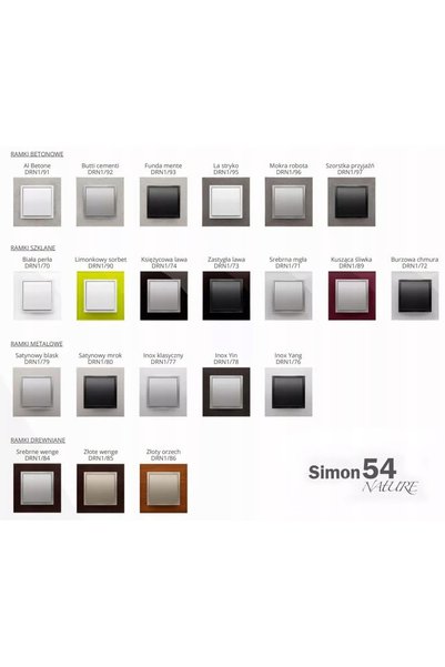 Kontakt-Simon 14V LED LUMINAIRE ALB RECE 5900K SIMON 54 DOS14A.01/48 ANTRACIT
