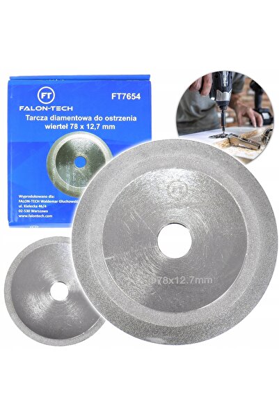 NO BRAND Disc abraziv cu diamant pentru ascuțirea burghielor 78.6x17.6mm Ascu...