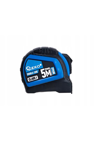 GEKO MIARA ZWIJANA NYLON DWUSTRONNA Z AUTOSTOPEM 5M/19MM