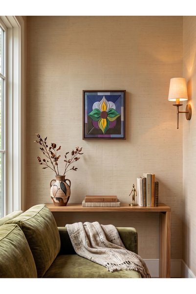 Vamma Home Kinusaiga Hobi Seti Dikişsiz Kumaş Mozaik Tablo Japon Sanatı Kendin Yap Dıy Seti – 20 x 15 cm