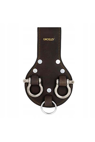 GROSLEY SP. Z O.O. Portchei Grosley din piele nubuc - culoare: maro GOLD LINE...