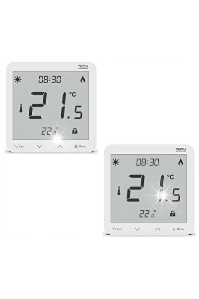 TECH Sterowniki Termostat de cameră cu cablare, regulator, controler ST-297z ...