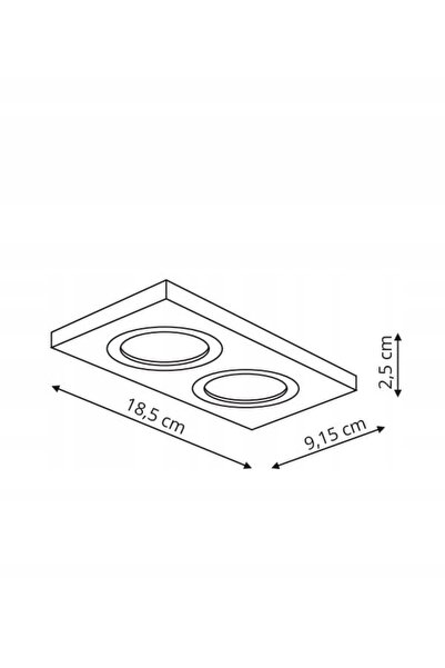 Light Prestige OCZKO SPOT METIS LP-2780/2RS BK