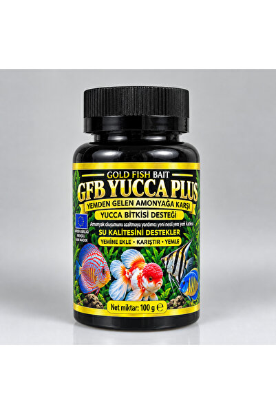 Gold Fish Bait Yucca Plus Akvaryum Balıkları İçin Tamamlayıcı Yem 100 g