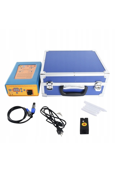 GEKO Kit de îndreptat lovituri prin inducție cu ciocan pentru tablă G02647