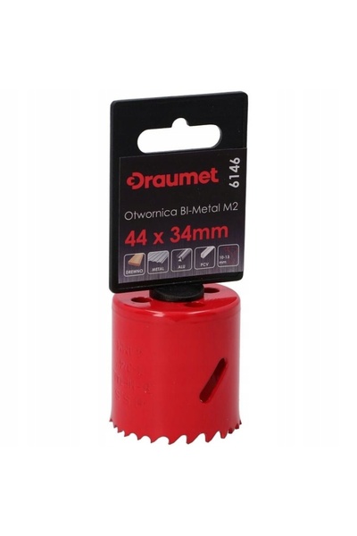 Draumet Ferăstrău carotieră bimetalică 127x37 mm filet M14 6161