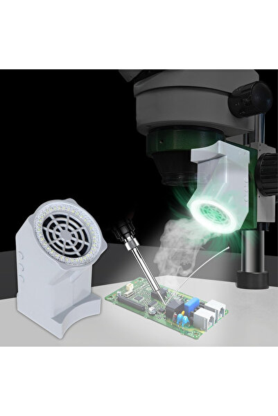 Rosfix Extractor de fum, Absorbant de fum cu iluminator, Iluminator pentru mi...