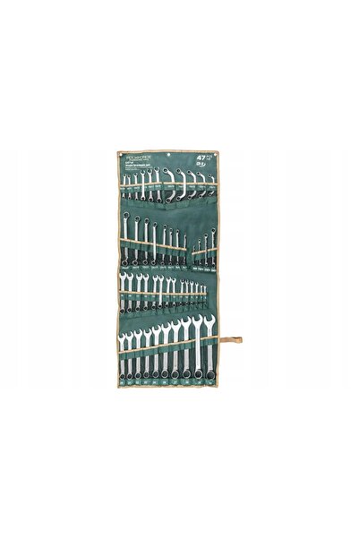 ROCKFORCE Set de chei plate cu ochi, 47 bucăți pentru pompe de pornire TORX