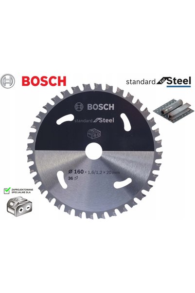 Bosch Lamă PILARSKA pentru metal 160mm 36 dinți