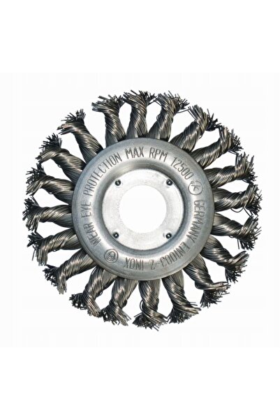 Abraboro Disc perie 115mm/22,2 - sârmă împletită 0,5mm INOX