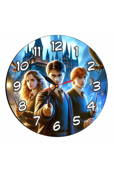 OEM Ceas Harry Potter, Lemn, 30 cm, CSDUV186