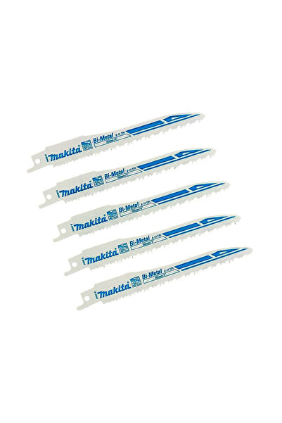 Makita Lamă de ferăstrău BIM 152mm 6-11T 5 bucăți Ferăstrău sabie Fox Tail B-...