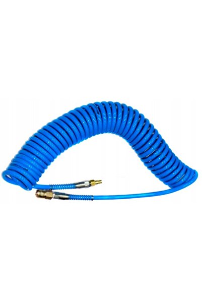Rectus Furtun spiralat pneumatic 12x8mm 9m conectori RQS