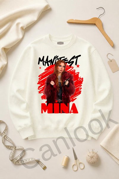 Canlook Manifest Mina Printed Sweatshirt