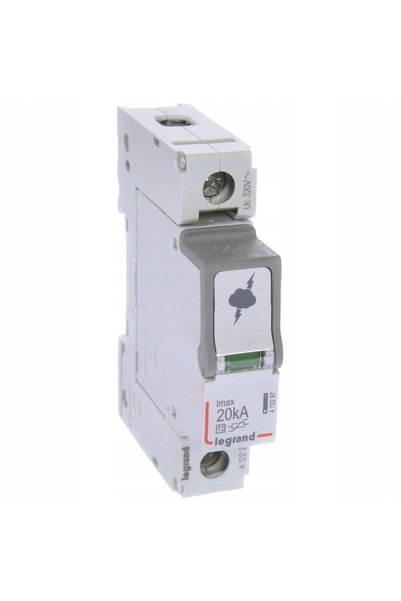 Legrand SUPRESOR DE SUPRAȚENȚĂ 1P T1+T2 1.5/60kA 1.9kV 230V AC 412270