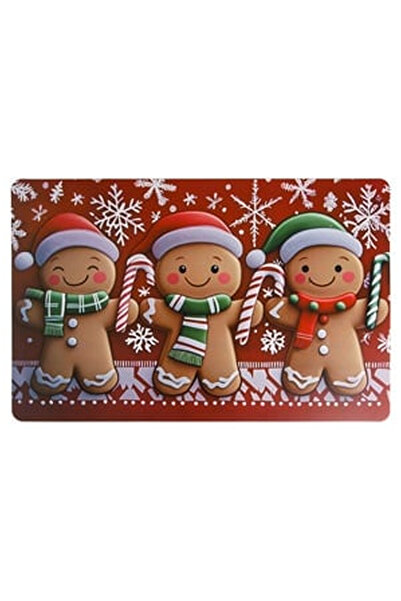 OEM Suport Farfurie de Craciun cu Model Figurine Om de Turta Dulce 43,5x28,5cm