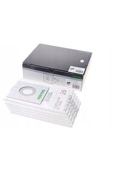 FESTOOL 5x WORKI 496187 SC FIS-CT 26/5 pentru aspiratorul CLEANTEC CT26 SELFC...