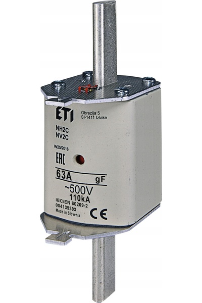 ETI Polam ETI NH2 WT-2C gF 63A 500V Siguranță rapidă tip inserție