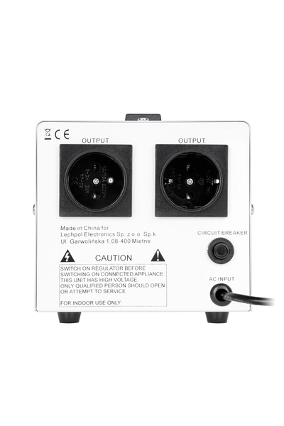 Kemot MSER-500 (500 VA) stabilizator automat de tensiune de tip servomotor