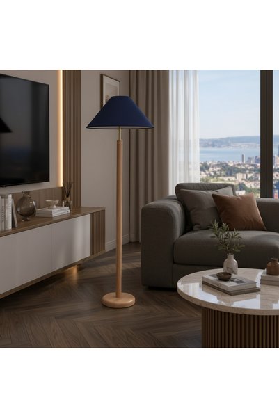 VENÜS NOVA VENÜS AUVA | AHŞAP SERİSİ | MODERN NATUREL RENGİ LAMBADER | İSKAND...