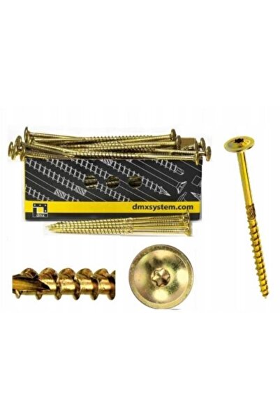 Domax CT 8x300mm 50 bucăți șuruburi pentru lemn cu cap Talerzo