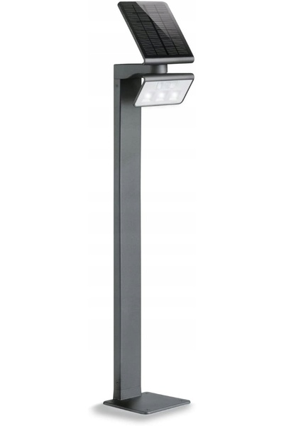 Steinel Lampă solară LED de 12W XSolar GL-S cu senzor, antracit