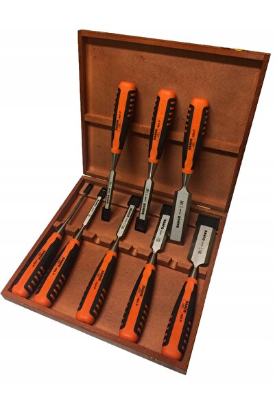 Bahco Set de dălți pentru prelucrarea lemnului 6-38mm /424P-S8-EUR/
