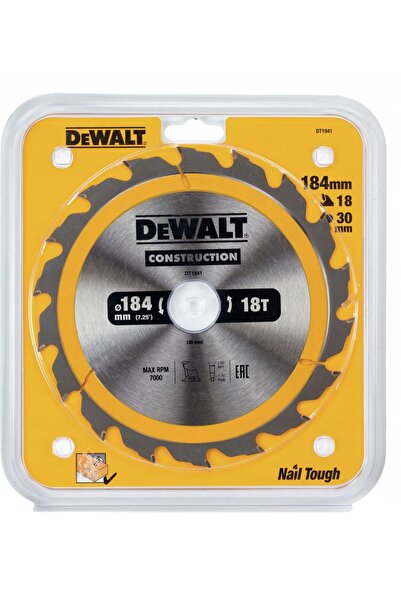 Dewalt LAMĂ DE FERĂSTRĂU CU DISC PENTRU LEMN 184/30MM, DT1941-QZ