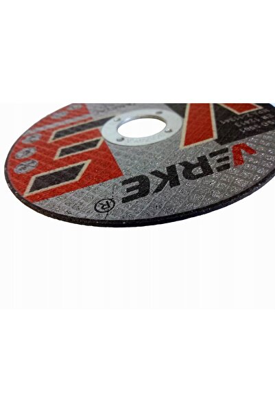 VERKE Disc de tăiere metal din oțel 125mm x 2.5 pentru polizor unghiular, 25 ...