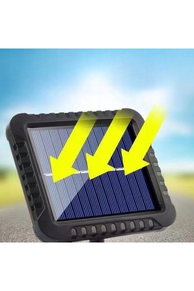NO BRAND Lampă solară LED COB, panou solar, senzor de mișcare, cu telecomandă...
