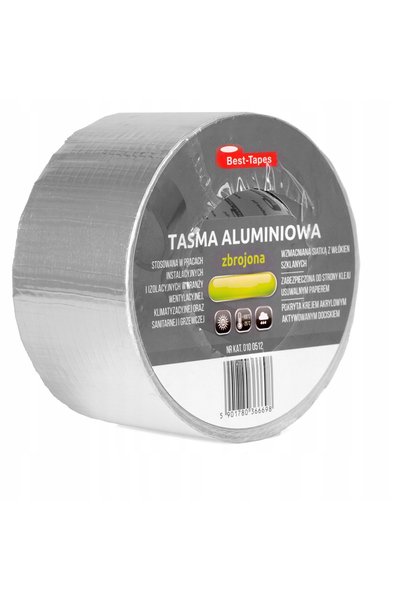 NO BRAND Bandă de aluminiu blindată autoadezivă 96mm x 50y