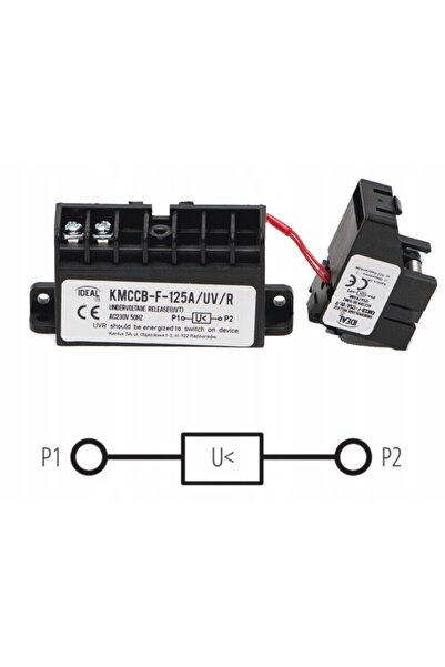KANLUX PROTECTOR LA SUBTENSIUNE 230V AC KMCCB-F-125A/UV 36296