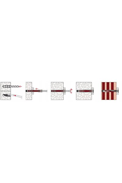 Fischer DUOXPAND CADRU ROȚĂ+WKR. TX 10X100 50 BUC